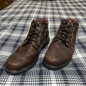 Johnson & Murphy  XC4 Waterproof 9M Brown Leather Mens Boots